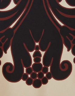 Cerere BlouseCorsini Plac&eacute;e Cream in Silk Voile