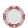 Charger PlateSlinky Rosso in Porcelain