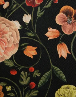 Charming TopBotticelli Black in Silk Twill