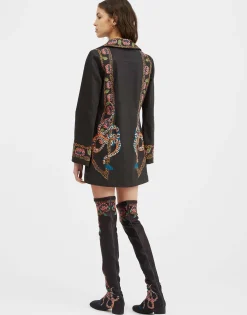 Chiara DressEve Black in Denim