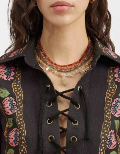 Chiara DressEve Black in Denim