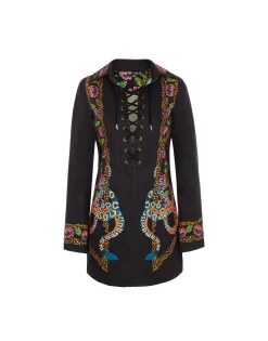 Chiara DressEve Black in Denim