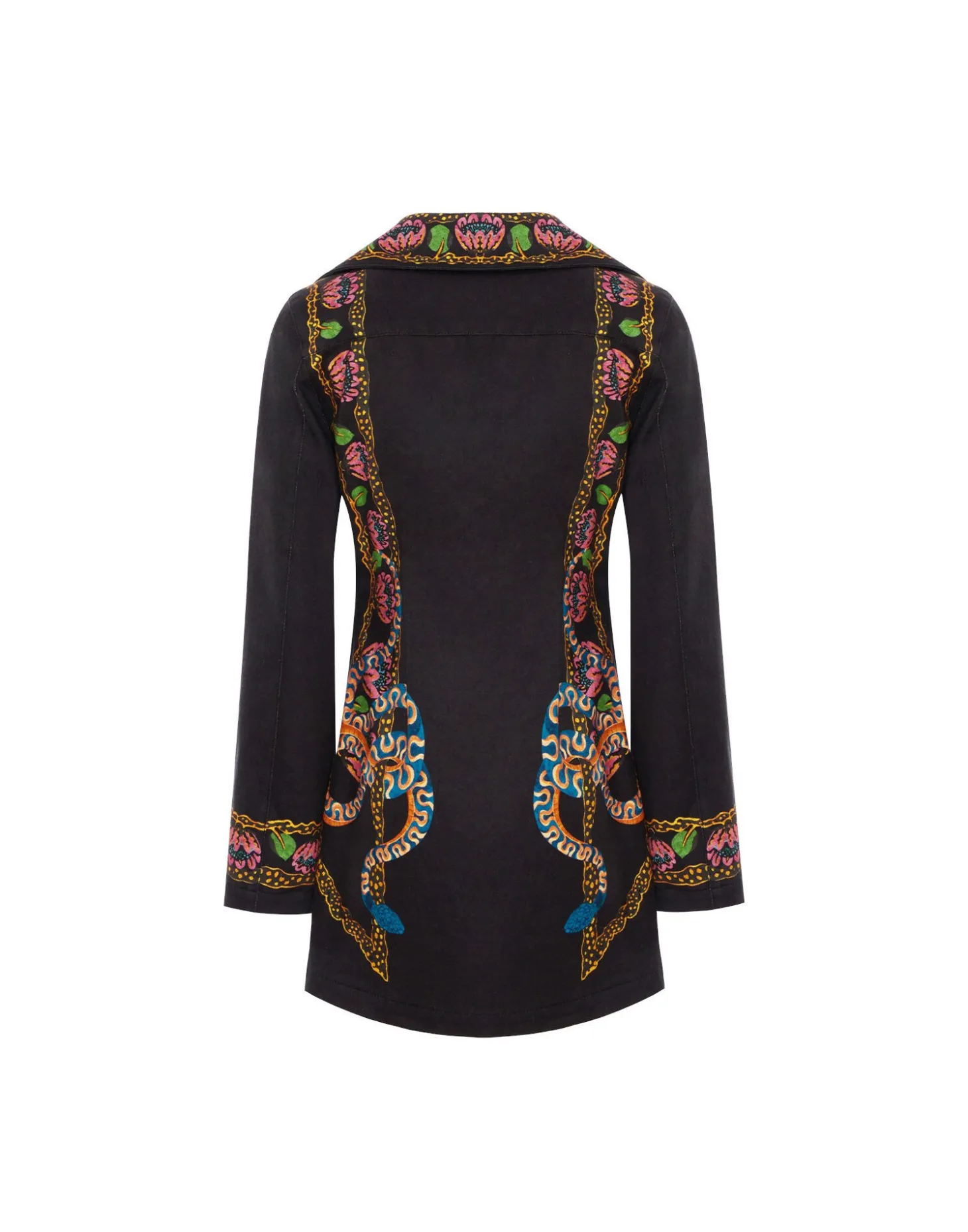 Chiara DressEve Black in Denim