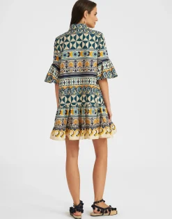 Choux DressCasareale Small Plac&egrave;e Cream in Summer Poplin