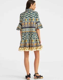 Choux DressCasareale Small Placèe Cream in Summer Poplin