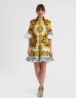 Choux DressCiccio Plac&eacute;e in Cotton Poplin