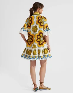 Choux DressCiccio Plac&eacute;e in Cotton Poplin