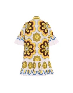 Choux DressCiccio Plac&eacute;e in Cotton Poplin