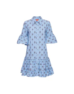 Choux DressGryphos Light Blue in Cotton Poplin