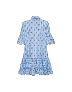 Choux DressGryphos Light Blue in Cotton Poplin