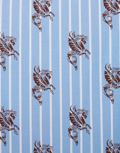 Choux DressGryphos Light Blue in Cotton Poplin