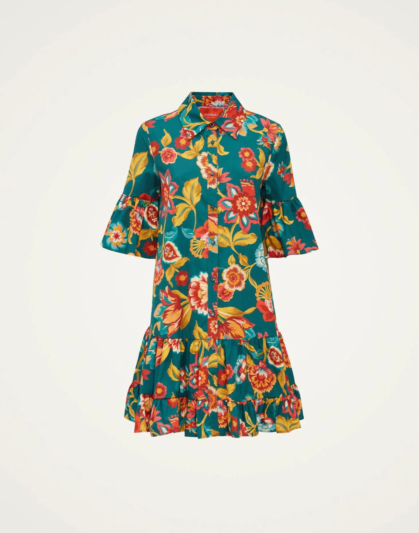 Choux DressHottie Emerald in Summer Poplin