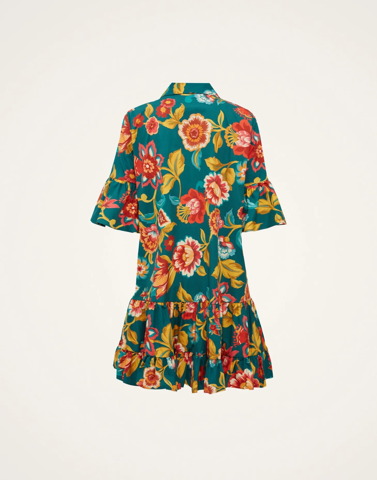 Choux DressHottie Emerald in Summer Poplin