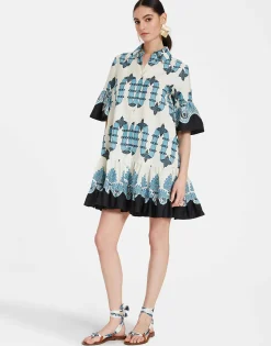 Choux DressScirocco Plac&eacute;e Ivory in Summer Poplin