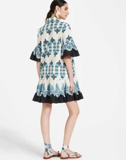 Choux DressScirocco Plac&eacute;e Ivory in Summer Poplin