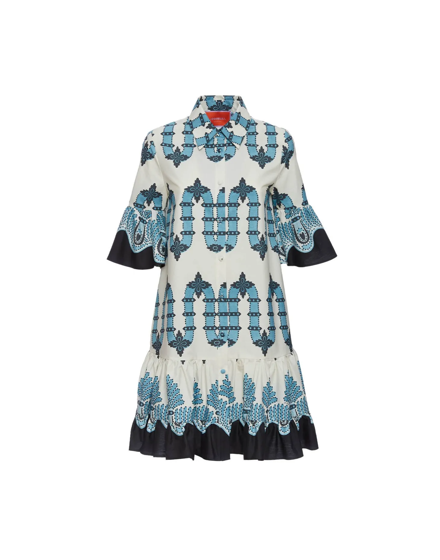 Choux DressScirocco Placée Ivory in Summer Poplin