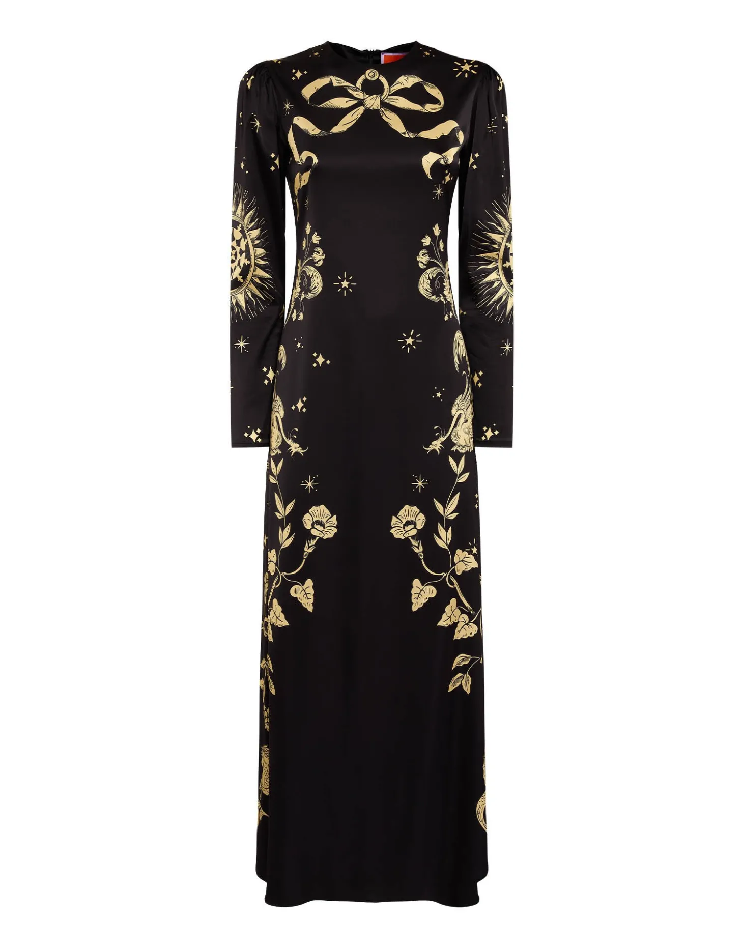 Clingy Swing DressBoboli Placée Black in Stretch Satin