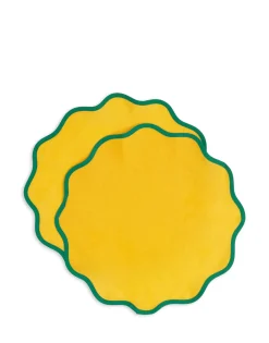 Cloud Placemat Set of 2Rainbow Zafferano in Linen