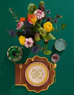 Cloud Placemat Set Of 2Rainbow Chocolate in Linen