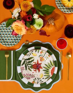 Cloud Placemat Set of 2Rainbow Bosco in Linen