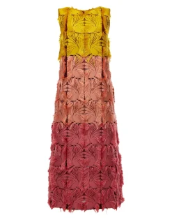 Column DressJacquard Multicolor in Jacquard