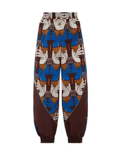 Court PantsAli Chocolate in Nylon