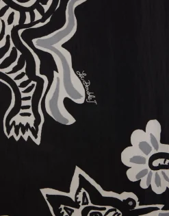 Court PantsCrazy Tigers Black & White in Nylon