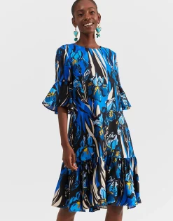 Cuore Piccolo EarringsSolid Acquamarine in Gold Plated Brass