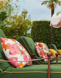 Cushion (45X45)Bright Blooms in Cotton Honan