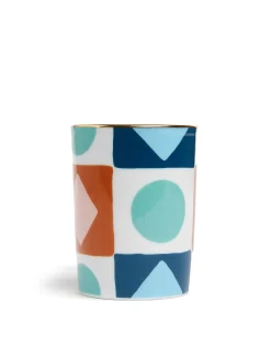 Decorative CupDiamond Dots in Porcelain