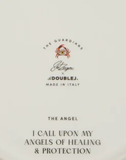 Decorative PlateThe Angel Brown in Porcelain