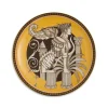 Decorative PlateThe Sphynx Saffron in Porcelain