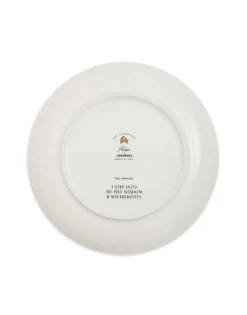 Decorative PlateThe Sphynx Saffron in Porcelain