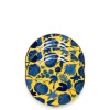 Dessert Plate Set of 2Wildbird Giallo/Blu in Porcelain