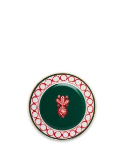 Dessert Plates Set Of 6Pineapple Mix in Porcelain