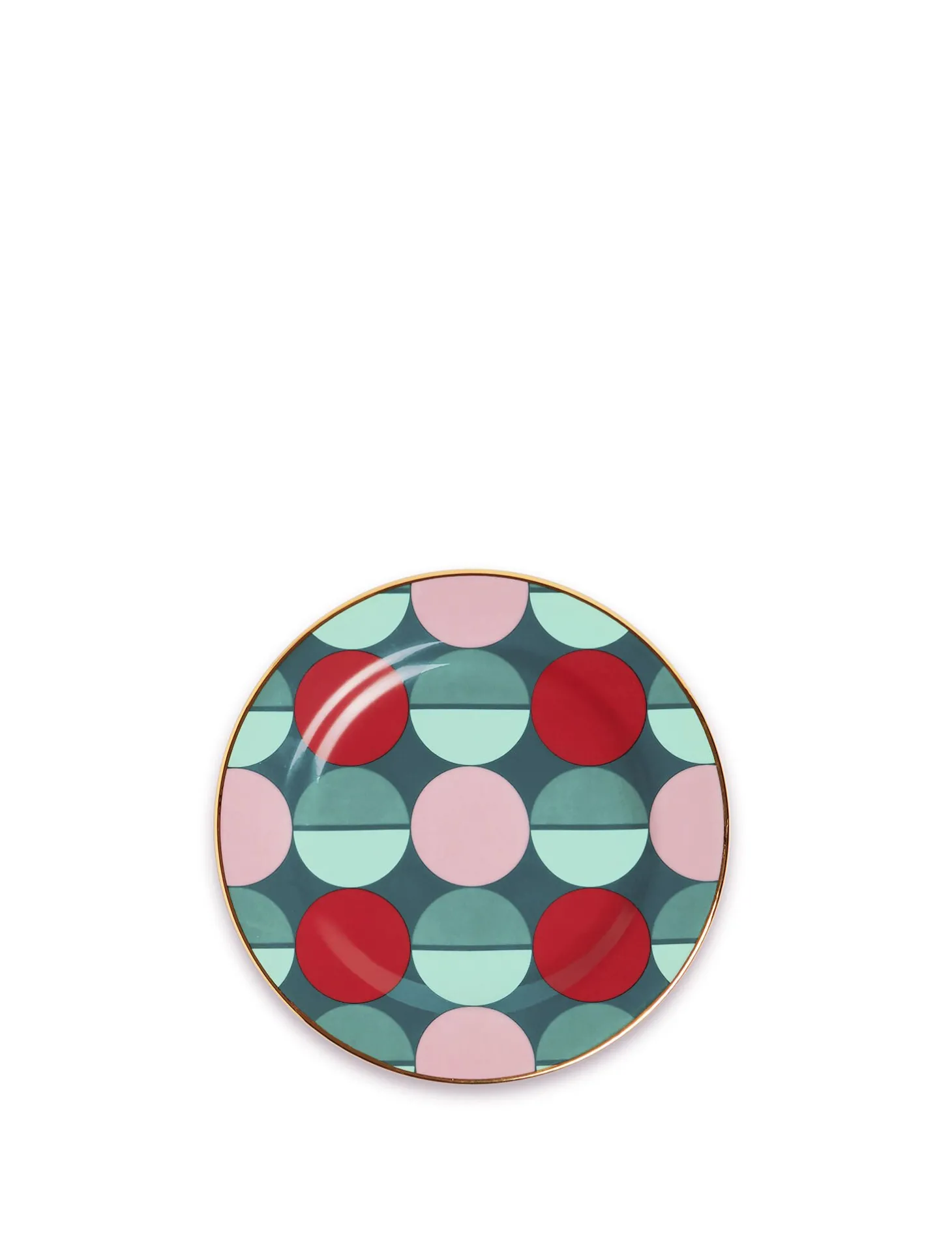 Dessert Plates Set Of 6Slinky Mix in Porcelain