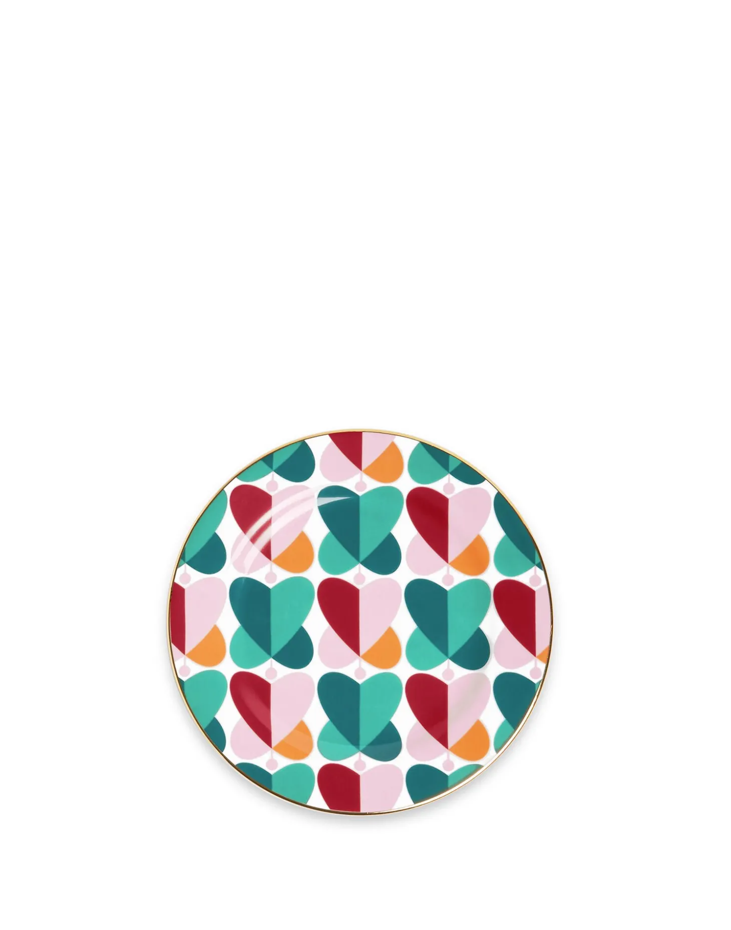 Dessert Plates Set Of 6Slinky Mix in Porcelain