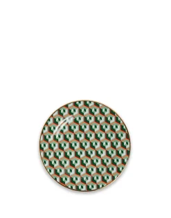 Dessert Plates Set Of 6Slinky Mix in Porcelain