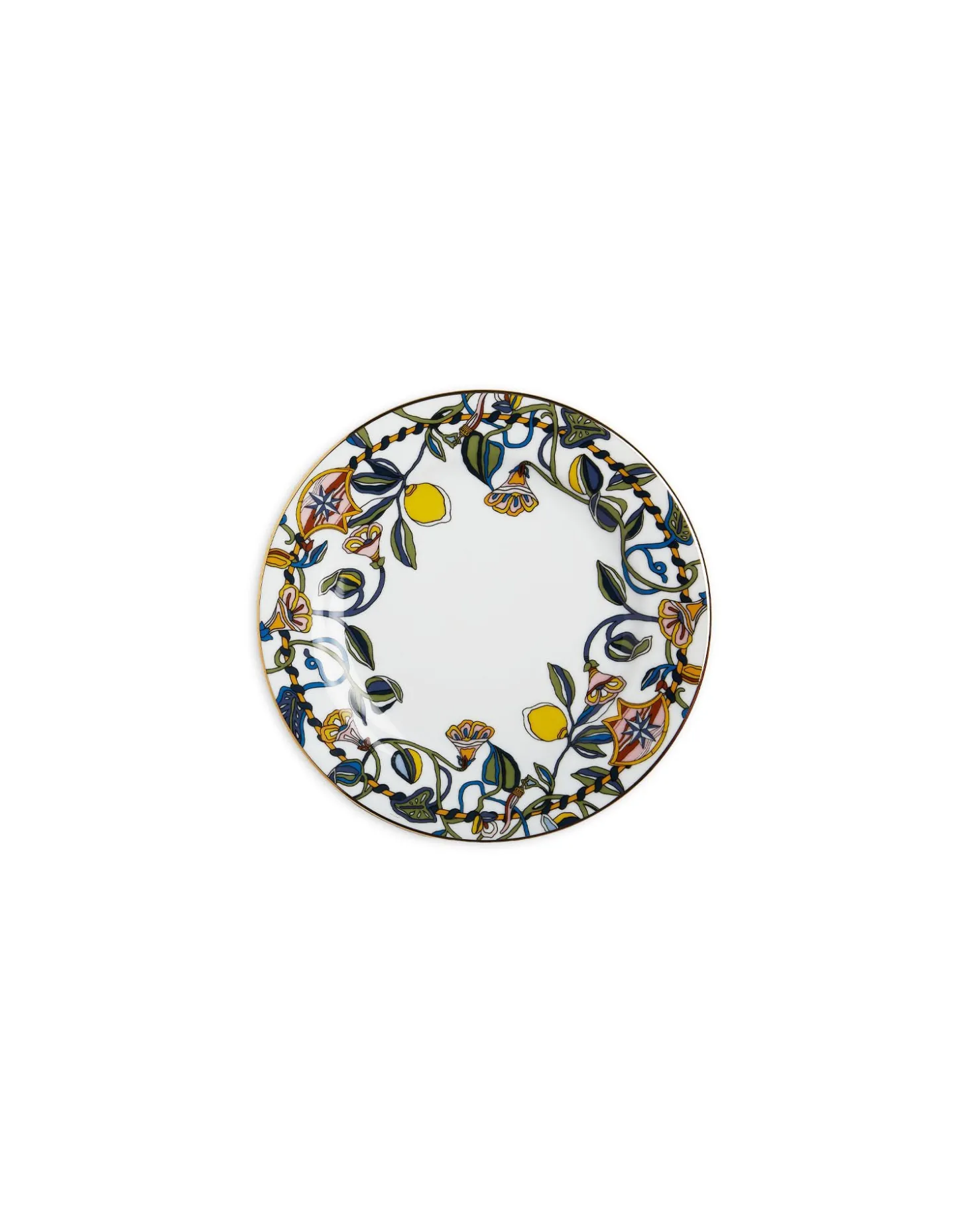 Dessert Plates Set Of 6Vesuvio in Porcelain