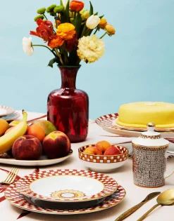 Dinner Plates Set Of 2Apollo Brick in Porcelain