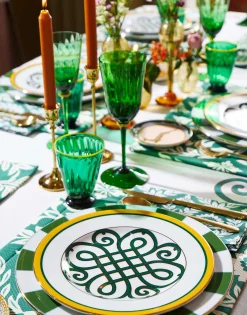 Dinner Plates Set Of 2Cortile in Porcelain