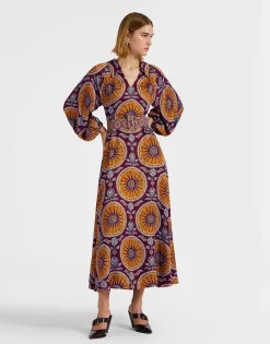 Diva DressSovereign Purple in Stretch Satin