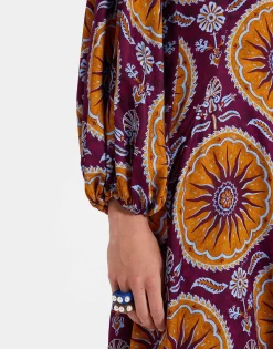 Diva DressSovereign Purple in Stretch Satin