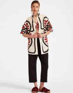 Drawstring PantsSolid Black in Crisp Poplin