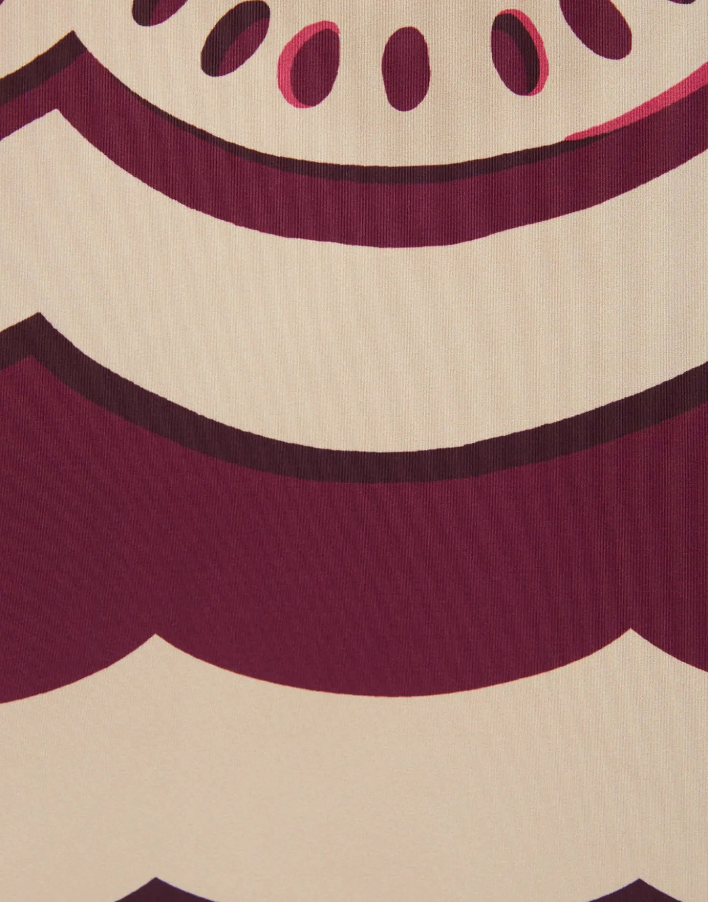 Drawstring SkirtFans Placée Purple in Faille