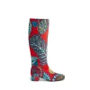 Edie BootsSicomore Red in Cotton Velvet