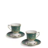 Espresso Cup & Saucer Set of 2Libellula