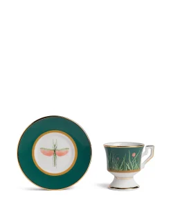 Espresso Cup & Saucer Set of 2Libellula