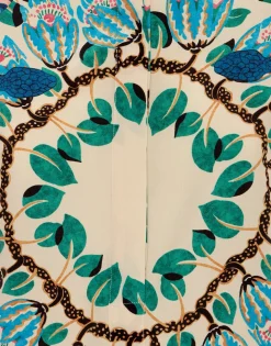 Estelle BlouseEve Ecru in Crepe De Chine