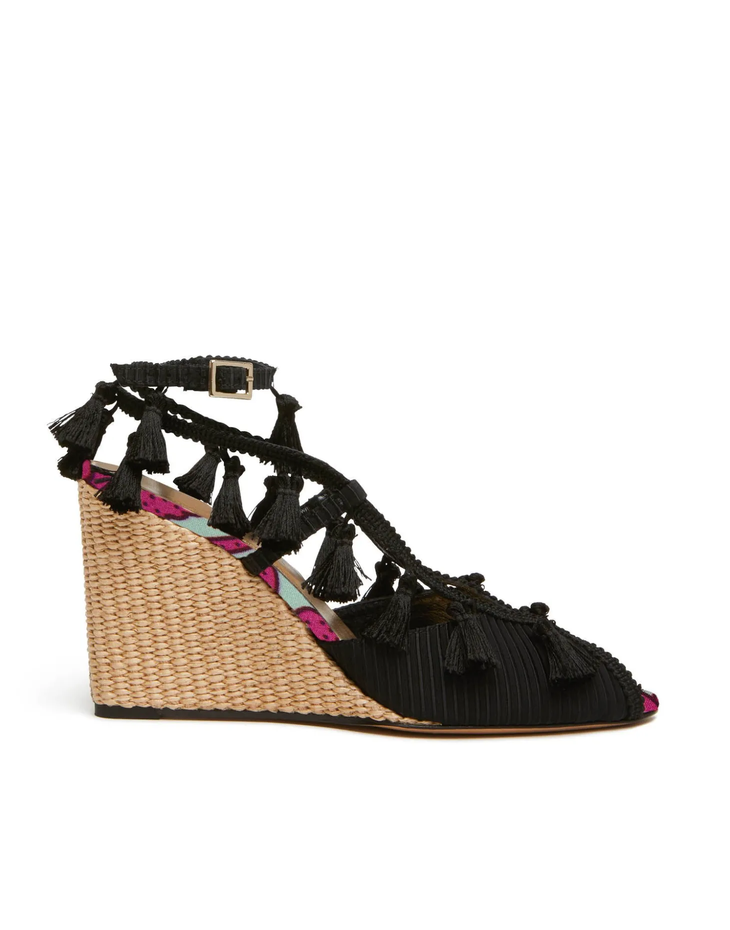 Feria WedgeLilium Purple in Twill